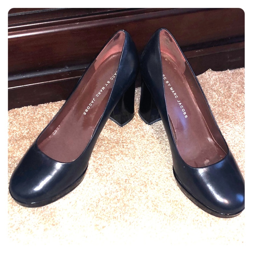 Navy Marc Jacobs Heels